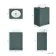 Milos Mystic Green Vanity with Oval Basin 600mm - Chrome Handles