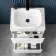 Corsica Gloss White Vanity Drawer with Marble Top & Curved Counter Top Basin 600mm