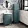 Bermuda Midnight Green Floor Standing Tall Cabinet 1500x350mm