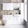Harper Gloss White Side Cabinet Unit 300mm