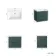 Crete Fluted Mystic Green Wall Hung Basin Drawer Vanity 600mm