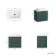 Crete Fluted Mystic Green Wall Hung Drawer Vanity with Marble Top & Marin Basin 600mm
