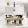 Elba Dawn Oak Wall Hung Basin Drawer Vanity 600mm