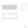 Malta Fluted Black Walnut Wall Hung Basin Drawer Vanity 1000mm
