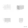 Malta Fluted Coastal White Wall Hung Drawer Vanity with Marble Top 600mm - Excludes Counter Top Basin
