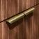 Sicily Fluted Black Walnut Combination Vanity Basin and Miami Toilet 1500mm - Brushed Brass Accents