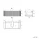 Cayman Natural Oak Wall Hung Slimline Basin Drawer Vanity 1000mm - Chrome Handle