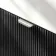 Cayman Black Oak Cloakroom Wall Hung Slimline Basin Vanity 440mm - Chrome Handle