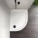 London Offset Quadrant Stone Shower Tray 1000x800mm - Left Handed