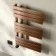 Seville Electric Brushed Copper Designer Flat Panel Heated Towel Rail 800x450mm