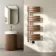 Seville Electric Brushed Copper Designer Flat Panel Heated Towel Rail 1200x450mm
