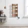 Santorini Electric Brushed Copper Flat Panel Heated Towel Rail 1000x450mm
