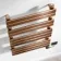 Santorini Electric Brushed Copper Flat Panel Heated Towel Rail 1000x450mm