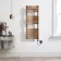 Santorini Electric Brushed Copper Flat Panel Heated Towel Rail 1200x450mm