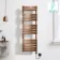 Santorini Electric Brushed Copper Flat Panel Heated Towel Rail 1400x450mm