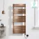 Santorini Electric Brushed Copper Flat Panel Heated Towel Rail 1400x600mm