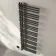 Cannes Electric Matt Black Designer Heated Towel Rail 1600x500mm