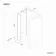 Copenhagen Easy Clean 8mm Wet Room Shower Glass 800mm & 250mm Return Panel