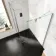 Copenhagen Easy Clean 8mm Walk In Shower Enclosure 800mm & 700mm Glass with Pivotal Return Panel