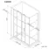 London Matt Black Grid 6mm Sliding Shower Enclosure 1200x900mm