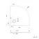 Berlin Quadrant Matt White Slate Effect SMC Composite Shower Tray 800x800mm