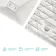 Berlin Rectangular Matt White Slate Effect SMC Composite Shower Tray 1200x700mm