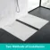 Berlin Rectangular Matt White Slate Effect SMC Composite Shower Tray 1400x900mm