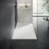 Berlin Rectangular Matt White Slate Effect SMC Composite Shower Tray 1600x900mm