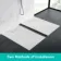 Berlin Rectangular Matt White Slate Effect SMC Composite Shower Tray 1600x900mm