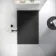 Berlin Rectangular Matt Black Slate Effect SMC Composite Shower Tray 1500x800mm
