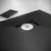 Berlin Rectangular Matt Black Slate Effect SMC Composite Shower Tray 1500x800mm