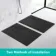 Berlin Rectangular Matt Black Slate Effect SMC Composite Shower Tray 1500x800mm
