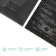 Berlin Rectangular Matt Black Slate Effect SMC Composite Shower Tray 1700x800mm