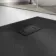 Berlin Rectangular Matt Black Slate Effect SMC Composite Shower Tray 1500x900mm