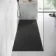 Berlin Rectangular Matt Black Slate Effect SMC Composite Shower Tray 1800x900mm