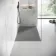 Berlin Rectangular Dark Grey Slate Effect SMC Composite Shower Tray 1400x800mm