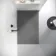 Berlin Rectangular Dark Grey Slate Effect SMC Composite Shower Tray 1500x800mm