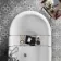 Grosvenor 1700mm Roll Top Bath - Chrome Ball Feet