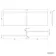 L Shaped 1600 Shower Bath with Front Panel & 4mm Fixed Screen with Rail - Left Handed