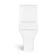 Atlanta Comfort Close Coupled Toilet With Soft Close Slim Seat