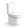 Aruba Rimless Close Coupled Toilet With Soft Close Seat