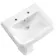 Hudson Traditional Pedestal Basin Double Tap Hole 570mm