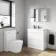 Trent Gloss White Basin Drawer Vanity 800mm