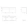 Trent Stone Grey Wall Hung Double Basin Drawer Vanity 1200mm