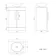 Avon Stone Grey Vanity with Marble Top & Oval Counter Top Basin 600mm