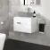 Avon Gloss White Wall Hung Drawer 600mm - Excludes Counter Top Basin