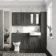 Monaco Graphite Grey Basin Vanity and Back To Wall Unit 1500mm (Excludes Pan & Cistern)