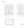 Lucia Graphite Grey Basin Vanity 630mm