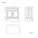 Lucia Graphite Grey Cabinet with Oak Effect Top 840mm - Excludes Counter Top Basin