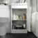 Avon Gloss White Basin Vanity and Back To Wall Unit 950mm